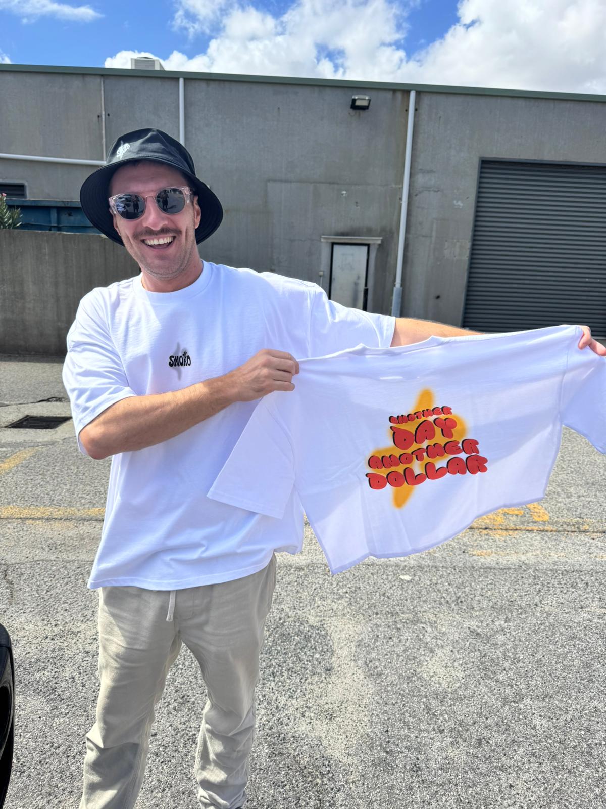 SMOKO tee — Another Day Another Dollar graphic